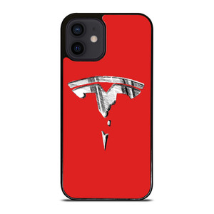 TESLA BROKEN LOGO iPhone 12 Mini Case Cover