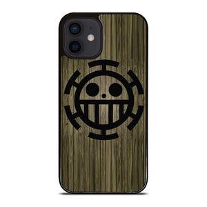 TRAFALGAR LAW ONE PIECE WOOD SYMBOL iPhone 12 Mini Case Cover