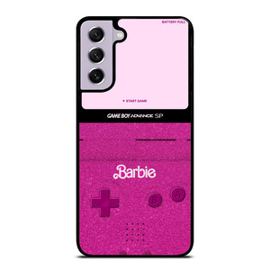 BARBIE GAME BOY ADVANCE SP Samsung Galaxy S21 FE Case Cover BARBIE GAME BOY ADVANCE SP Samsung Galaxy S21 FE Case Cover
