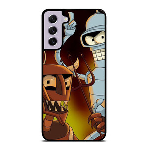 BENDER ROBOT DEVIL FUTURAMA CARTOON Samsung Galaxy S21 FE Case Cover BENDER ROBOT DEVIL FUTURAMA CARTOON Samsung Galaxy S21 FE Case Cover