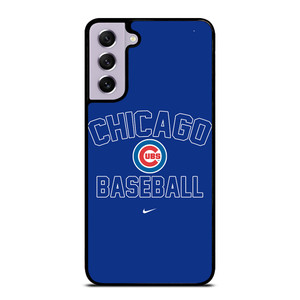 CHICAGO CUBS BASEBALL NIKE LOGO Samsung Galaxy S21 FE Case Cover CHICAGO CUBS BASEBALL NIKE LOGO Samsung Galaxy S21 FE Case Cover