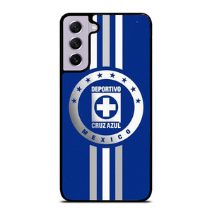 DEPORTIVO CRUZ AZUL MEXICO STRIPE LOGO Samsung Galaxy S21 FE Case Cover DEPORTIVO CRUZ AZUL MEXICO STRIPE LOGO Samsung Galaxy S21 FE Case Cover