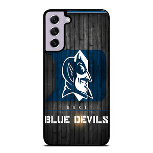 DUKE BLUE DEVILS BASKETBALL WOODEN LOGO Samsung Galaxy S21 FE Case Cover