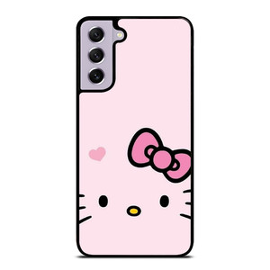 HELLO KITTY FLAT ART PINK Samsung Galaxy S21 FE Case Cover