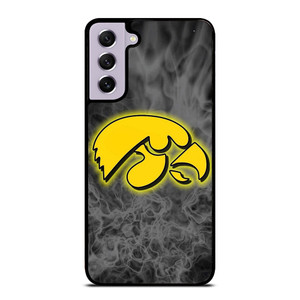 IOWA HAWKEYES SMOKE EMBLEM Samsung Galaxy S21 FE Case Cover