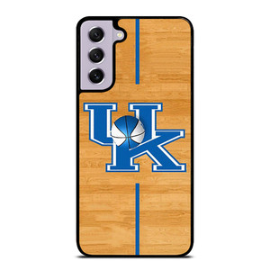 KENTUCKY WILDCATS BASKETBALL WOOD SYMBOL Samsung Galaxy S21 FE Case Cover
