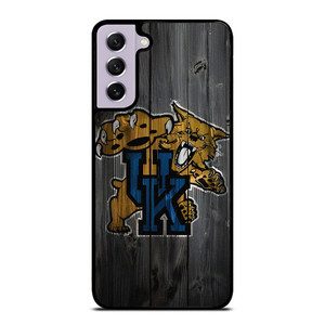 KENTUCKY WILDCATS UNIVERSITY WOOD LOGO Samsung Galaxy S21 FE Case Cover