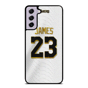 LEBRON JAMES LA LAKERS WHITE KIT Samsung Galaxy S21 FE Case Cover