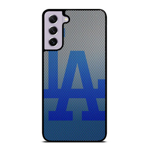 LOS ANGELES DODGERS METAL CARBON Samsung Galaxy S21 FE Case Cover