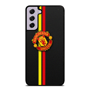 MANCHESTER UNITED STRIPE LOGO Samsung Galaxy S21 FE Case Cover