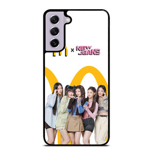 NEWJEANS X MCDONALDS KPOP Samsung Galaxy S21 FE Case Cover NEWJEANS X MCDONALDS KPOP Samsung Galaxy S21 FE Case Cover