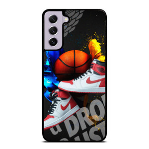 NIKE AIR JORDAN SPLASHED SNEAKERS Samsung Galaxy S21 FE Case Cover NIKE AIR JORDAN SPLASHED SNEAKERS Samsung Galaxy S21 FE Case Cover