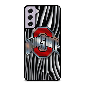 OHIO STATE FOOTBALL METAL ABSTRACT LOGO Samsung Galaxy S21 FE Case Cover OHIO STATE FOOTBALL METAL ABSTRACT LOGO Samsung Galaxy S21 FE Case Cover