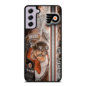 PHILADELPHIA FLYERS ICE HOCKEY GRUNGE LOGO Samsung Galaxy S21 FE Case Cover