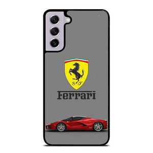 SCUDERIA FERRARI LOGO SUPER CAR RED Samsung Galaxy S21 FE Case Cover SCUDERIA FERRARI LOGO SUPER CAR RED Samsung Galaxy S21 FE Case Cover