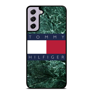 TOMMY HILFIGER GREEN MARBLE Samsung Galaxy S21 FE Case Cover