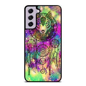 WHITE WOLF DREAMCATCHER TIE DIE Samsung Galaxy S21 FE Case Cover WHITE WOLF DREAMCATCHER TIE DIE Samsung Galaxy S21 FE Case Cover