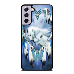 WHITE WOLF DREAMCATCHER Samsung Galaxy S21 FE Case Cover