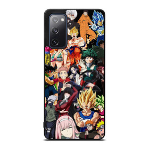 ANIME CARTOON CROSSOVER COLLAGE Samsung Galaxy S20 FE Case Cover
