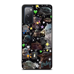 BABY YODA STAR WARS COLLAGE 2 Samsung Galaxy S20 FE Case Cover