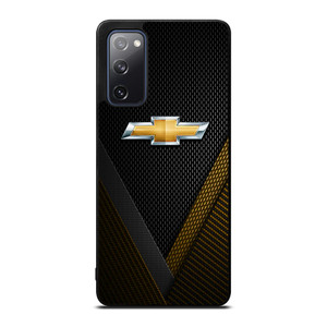 CHEROLET YELLOW CARBON EMBLEM Samsung Galaxy S20 FE Case Cover