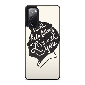 ELVIS PRESLEY SILHOUETTE QUOTES Samsung Galaxy S20 FE Case Cover
