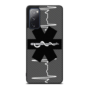 EMT EMS REGISTERED PARAMEDIC LOGO CARBON Samsung Galaxy S20 FE Case Cover