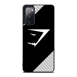 GYMSHARK WHITE CARBON LOGO Samsung Galaxy S20 FE Case Cover GYMSHARK WHITE CARBON LOGO Samsung Galaxy S20 FE Case Cover