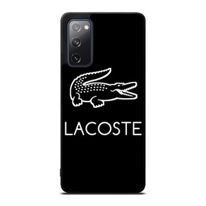 LACOSTE BLACK LINE ART LOGO Samsung Galaxy S20 FE Case Cover