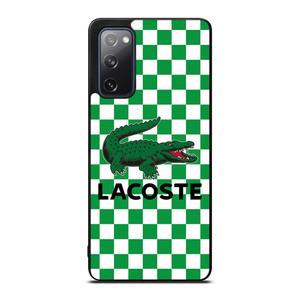 LACOSTE CHECKERBOARD LOGO Samsung Galaxy S20 FE Case Cover