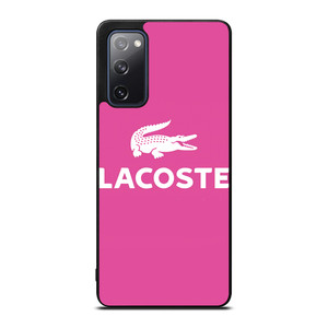 LACOSTE PINK LOGO Samsung Galaxy S20 FE Case Cover