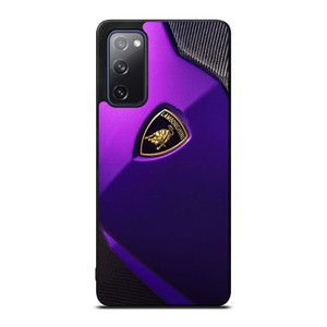 LAMBORGHINI PURPLE CARBON EMBLEM Samsung Galaxy S20 FE Case Cover