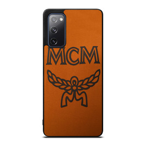 MCM WORLDWIDE SUEDE LOGO Samsung Galaxy S20 FE Case Cover