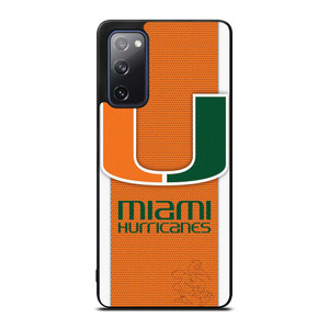 MIAMI HURRICANES SYMBOL CARBON Samsung Galaxy S20 FE Case Cover