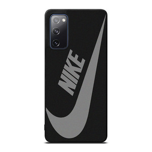 NIKE GREY BLACK LOGO Samsung Galaxy S20 FE Case Cover