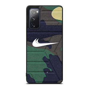 NIKE SWOOSH CAMO ARMY Samsung Galaxy S20 FE Case Cover