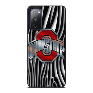 OHIO STATE FOOTBALL METAL ABSTRACT LOGO Samsung Galaxy S20 FE Case Cover OHIO STATE FOOTBALL METAL ABSTRACT LOGO Samsung Galaxy S20 FE Case Cover