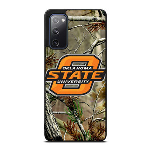 OKLAHOMA STATE UNIVERSITY CAMO LOGO Samsung Galaxy S20 FE Case Cover