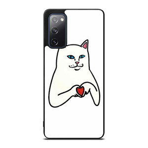 RIPNDIP CAT LOVE SIGN Samsung Galaxy S20 FE Case Cover RIPNDIP CAT LOVE SIGN Samsung Galaxy S20 FE Case Cover