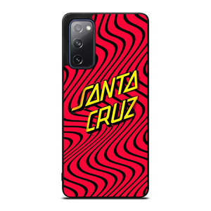 SANTA CRUZ SKATEBOARD WAVY RED Samsung Galaxy S20 FE Case Cover SANTA CRUZ SKATEBOARD WAVY RED Samsung Galaxy S20 FE Case Cover