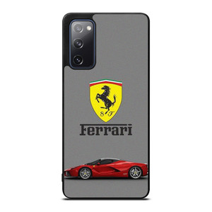 SCUDERIA FERRARI LOGO SUPER CAR RED Samsung Galaxy S20 FE Case Cover SCUDERIA FERRARI LOGO SUPER CAR RED Samsung Galaxy S20 FE Case Cover