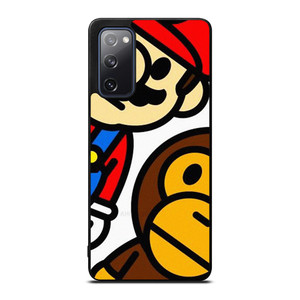 SUPER MARIO BROS BABY MILO BAPE Samsung Galaxy S20 FE Case Cover SUPER MARIO BROS BABY MILO BAPE Samsung Galaxy S20 FE Case Cover