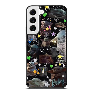 BABY YODA STAR WARS COLLAGE 2 Samsung Galaxy S22 Case Cover