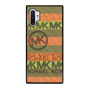 MICHAEL KORS PEACH STRIPE Samsung Galaxy Note 10 Plus Case Cover MICHAEL KORS PEACH STRIPE Samsung Galaxy Note 10 Plus Case Cover