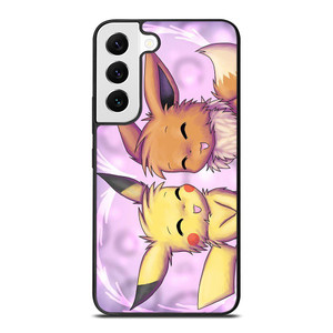EEVEE PIKACHU POKEMON GAMES Samsung Galaxy S22 Case Cover EEVEE PIKACHU POKEMON GAMES Samsung Galaxy S22 Case Cover