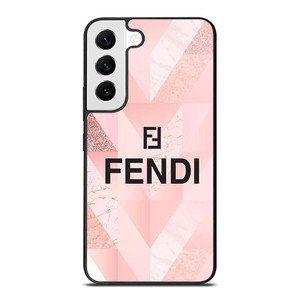 FENDI ROMA PINK TAPESTRY LOGO Samsung Galaxy S22 Case Cover FENDI ROMA PINK TAPESTRY LOGO Samsung Galaxy S22 Case Cover