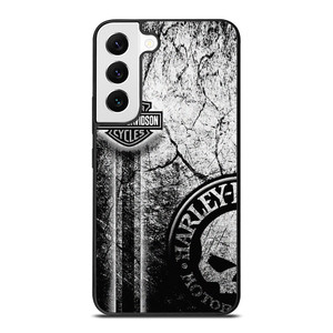 HARLEY DAVIDSON WALL TEXTURE LOGO Samsung Galaxy S22 Case Cover HARLEY DAVIDSON WALL TEXTURE LOGO Samsung Galaxy S22 Case Cover