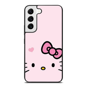 HELLO KITTY FLAT ART PINK Samsung Galaxy S22 Case Cover