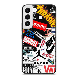 HYPE BEAST FASHION BRAND LOGO COLLAGE Samsung Galaxy S22 Case Cover