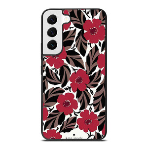 KATE SPADE NEW YORK FLORAL RED Samsung Galaxy S22 Case Cover